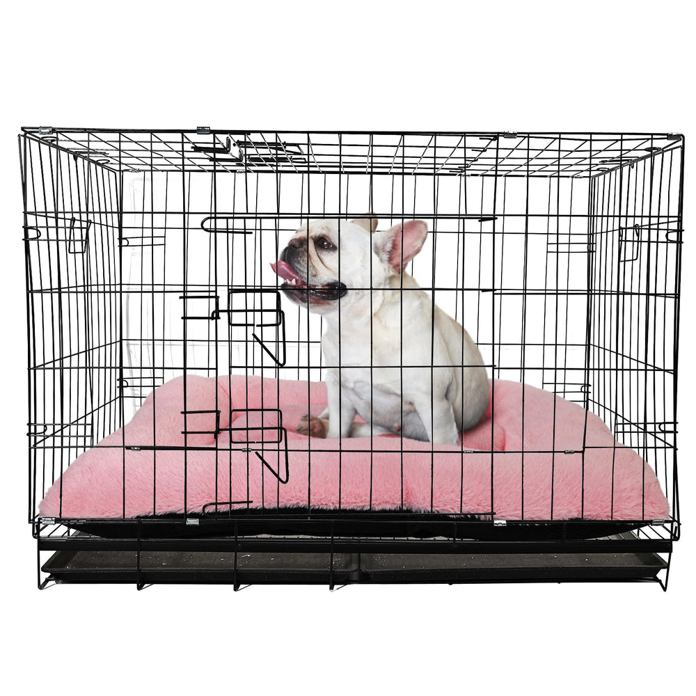 Zihapgpzp pink dog bed indoors-outdoors usage for versatile lounging.