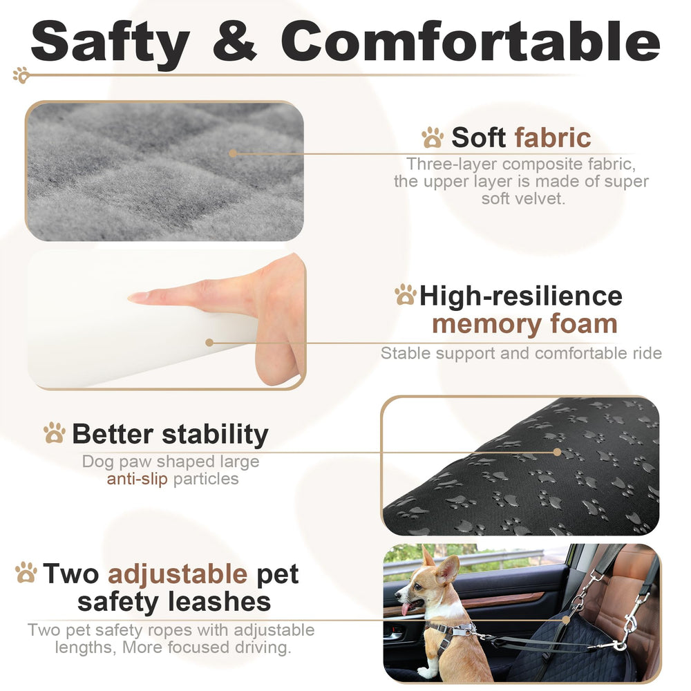 Zilemoon velvet fabric offers soft, breathable comfort for pets on longer trips.