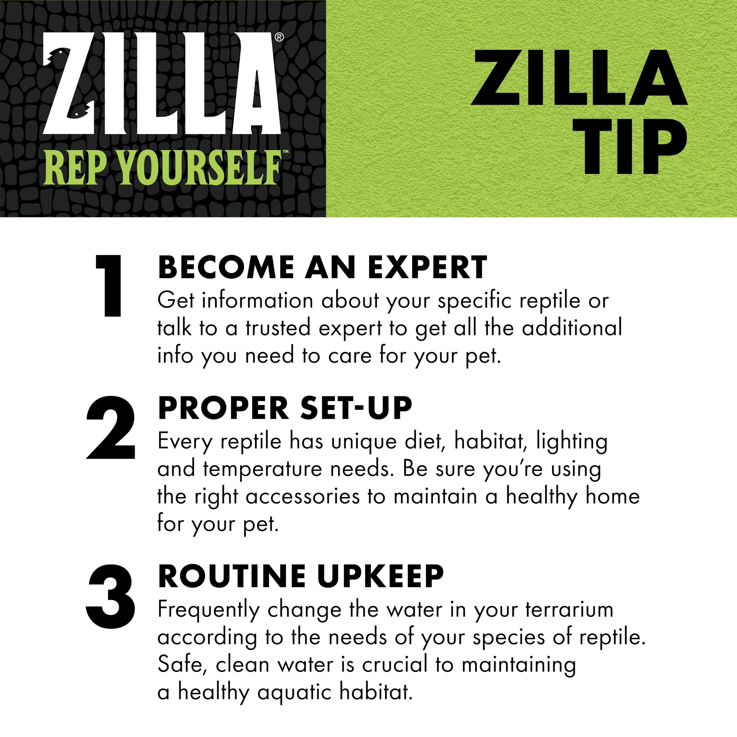 Suction cups mount Zilla heater vertically or horizontally for flexible layouts.