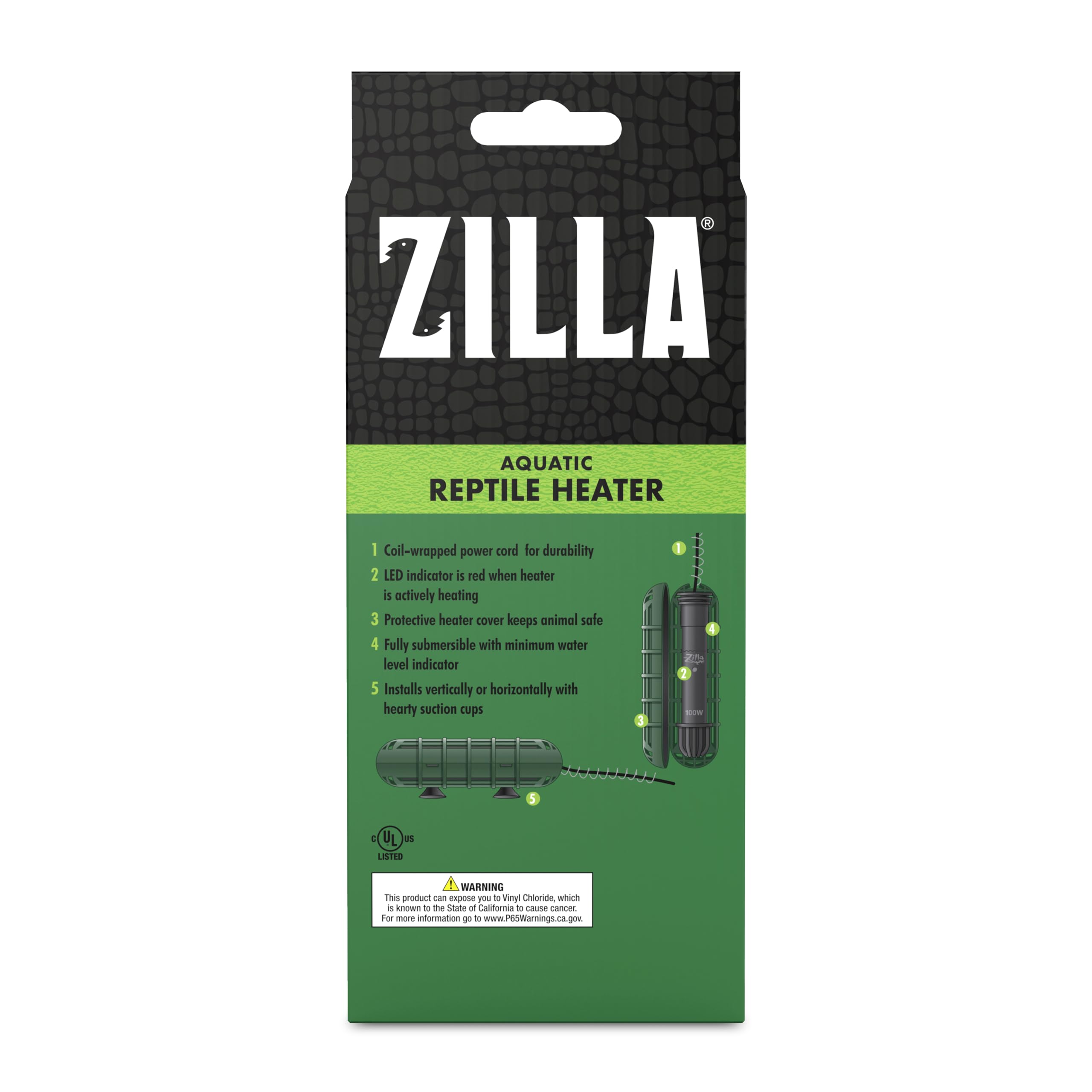 Suitable for aquatic turtles, newts, and frogs in terrarium setups.