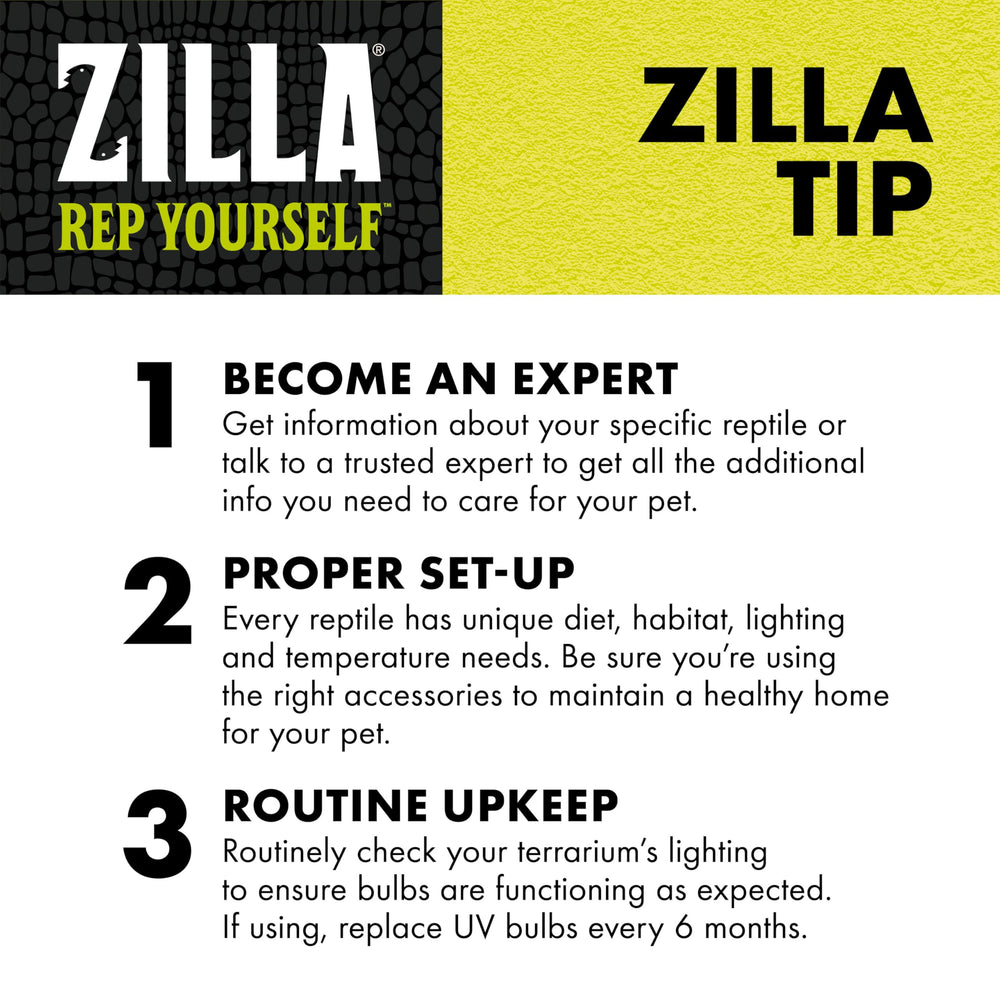 Zilla Heat Mat fits 10-20 gallon terrariums for versatile setups.