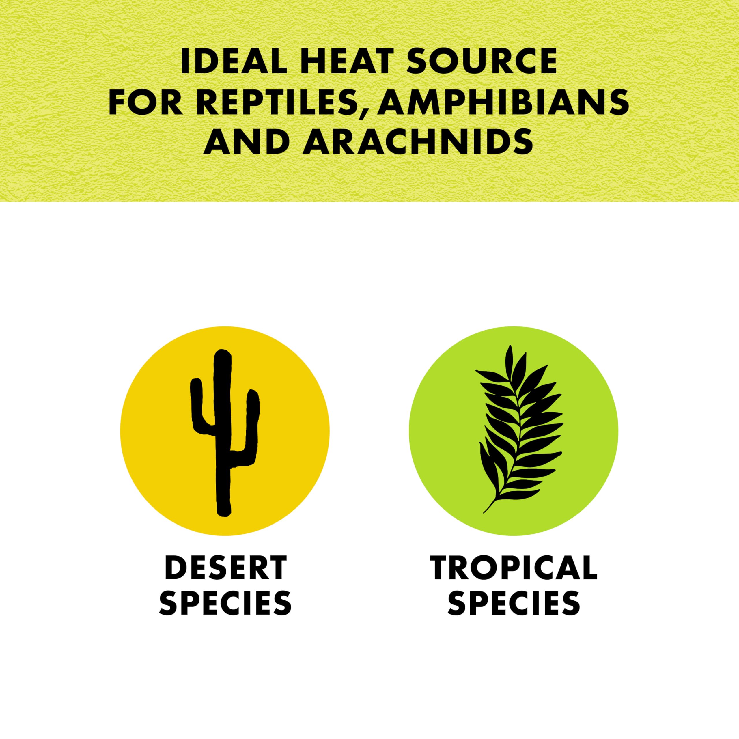 Zilla Heat Mat comes in mini, small, medium, large sizes for 10-20 gallon tanks.