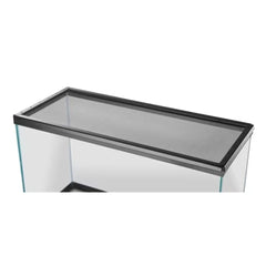 Zilla metal terrarium screen cover 12x6 top view supports stable lighting and airflow.