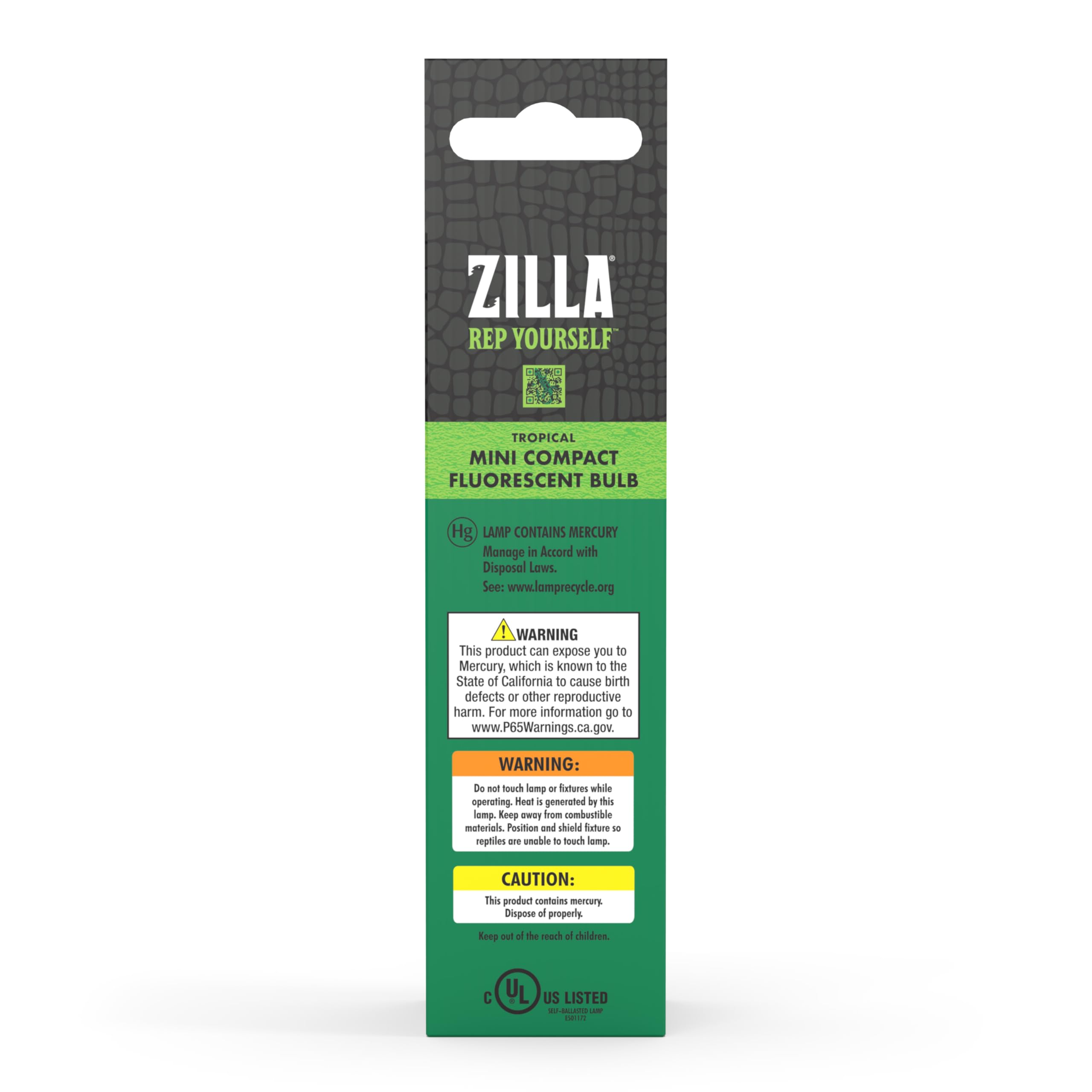 Zilla Mini Tropical close-up highlights slim design and energy efficiency.