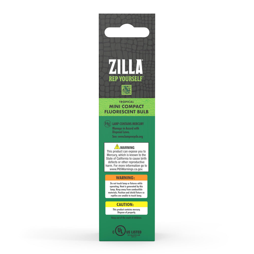 Zilla Mini Tropical close-up highlights slim design and energy efficiency.