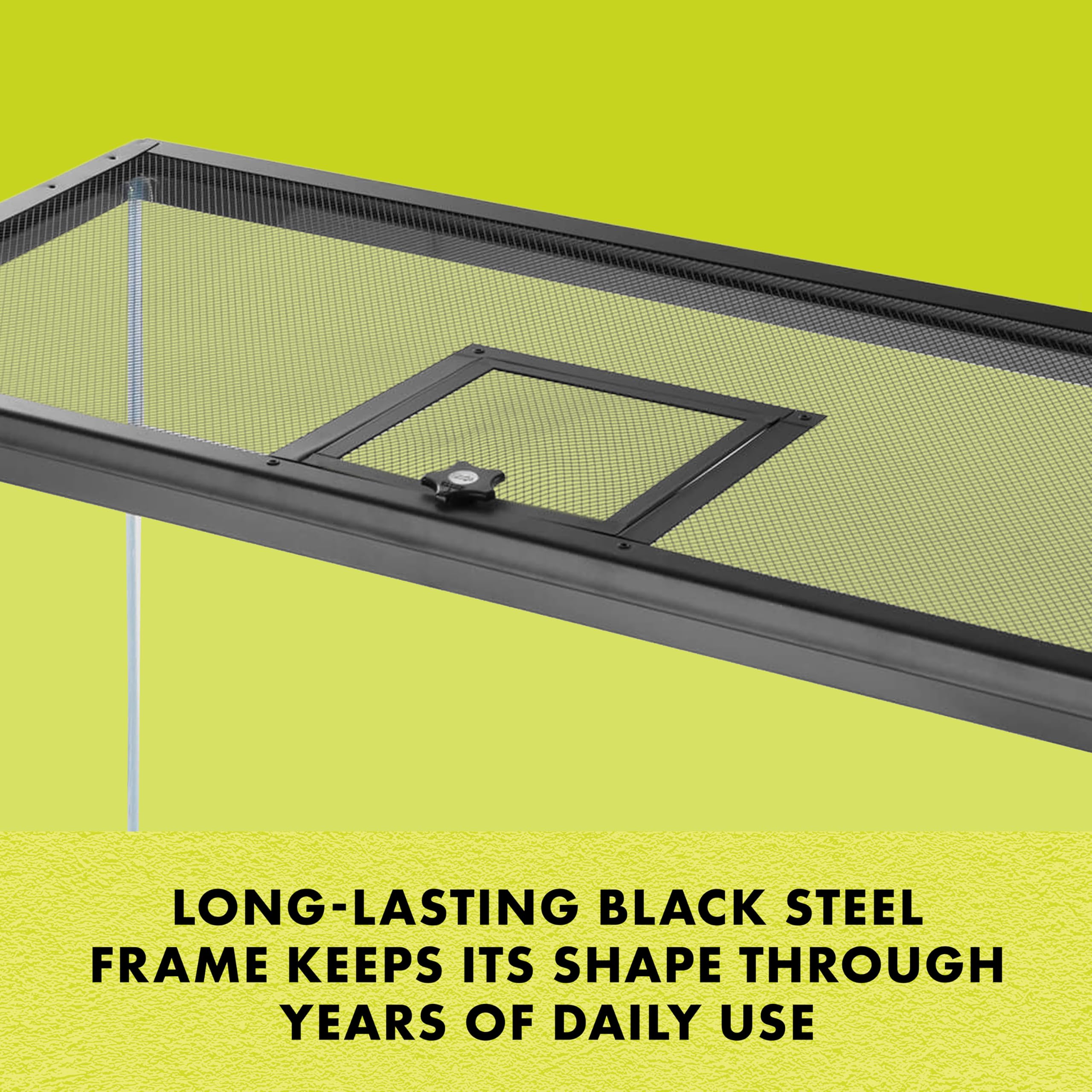 Zilla Pet Reptile screen cover clip compatibility enhances secure setup.
