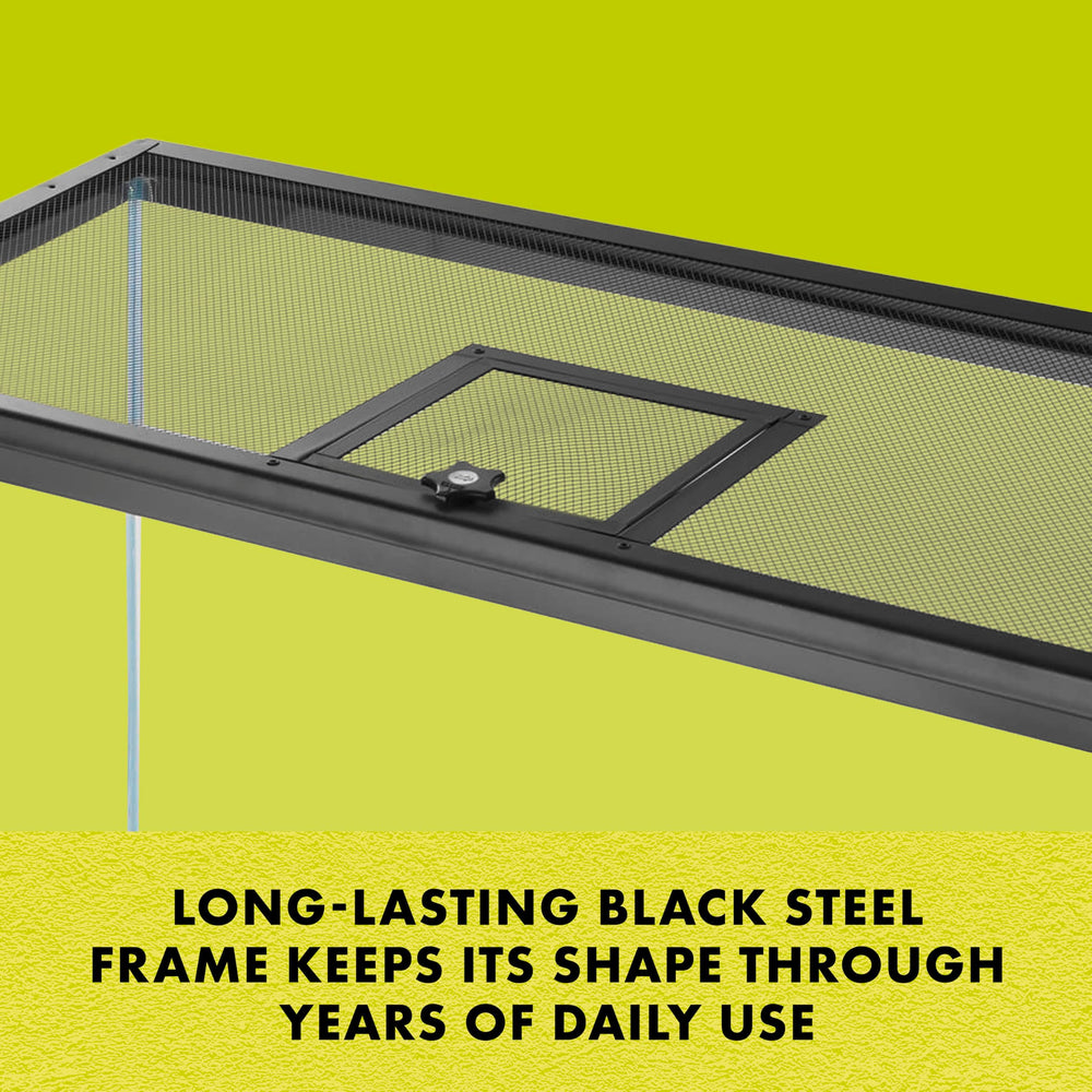 Zilla Pet Reptile screen cover clip compatibility enhances secure setup.