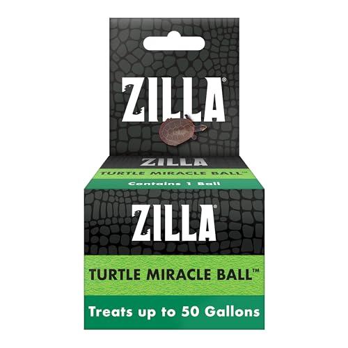 Zilla Turtle Miracle Ball simple maintenance for busy owners
