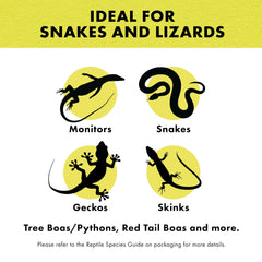 Zilla snake-lizard-litter highlighting easy spot-cleaning for quick maintenance.