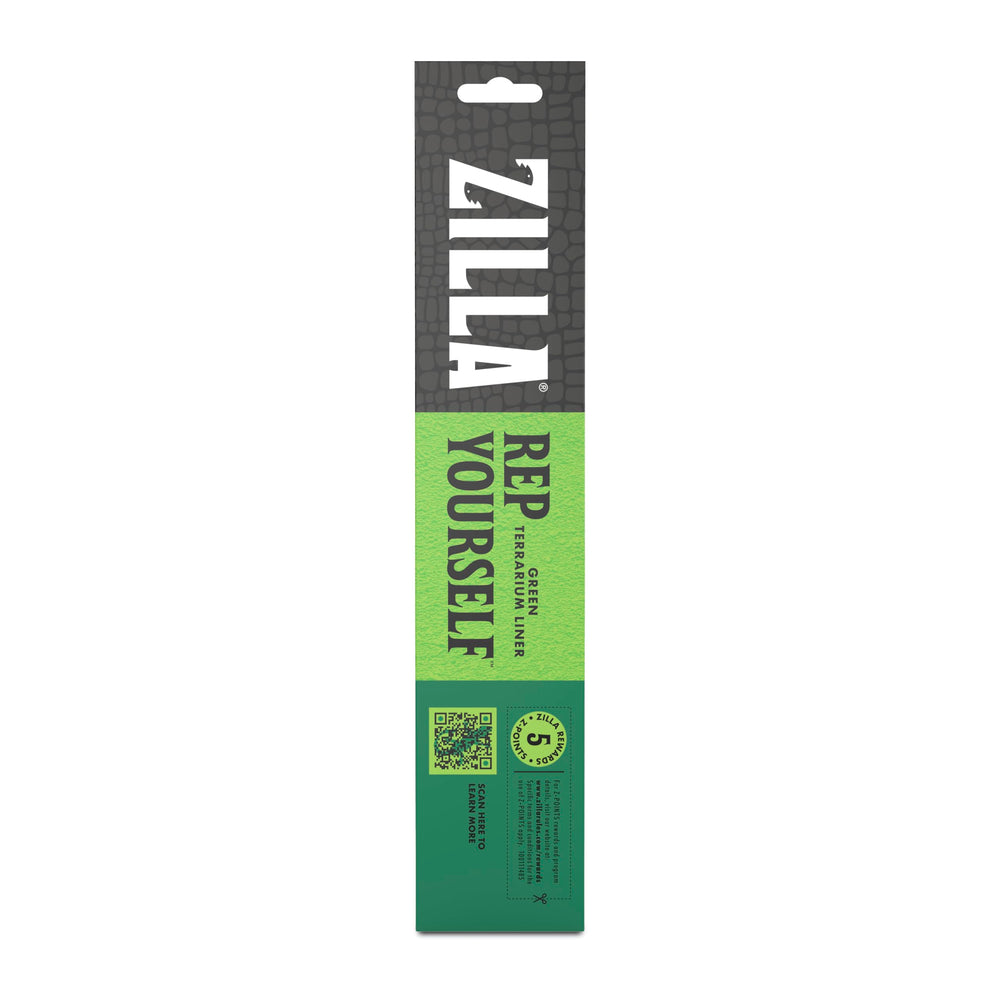 Zilla terrarium liner cut-to-size demonstrates precise sizing for custom tanks.