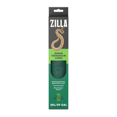 Zilla terrarium liner green roll-out for quick, clean habitat setup