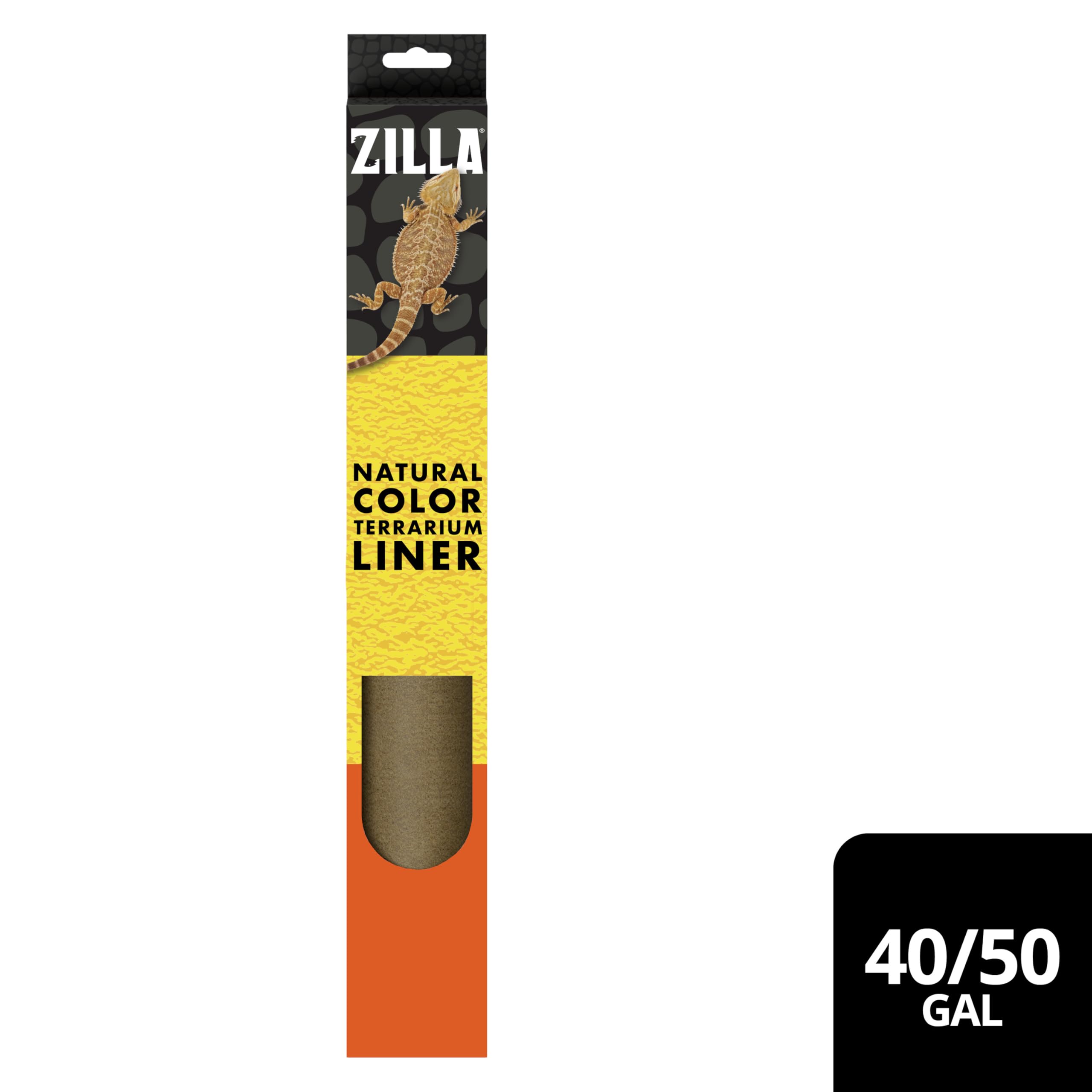 Zilla terrarium liner green setup illustrates color options for natural enclosure look.