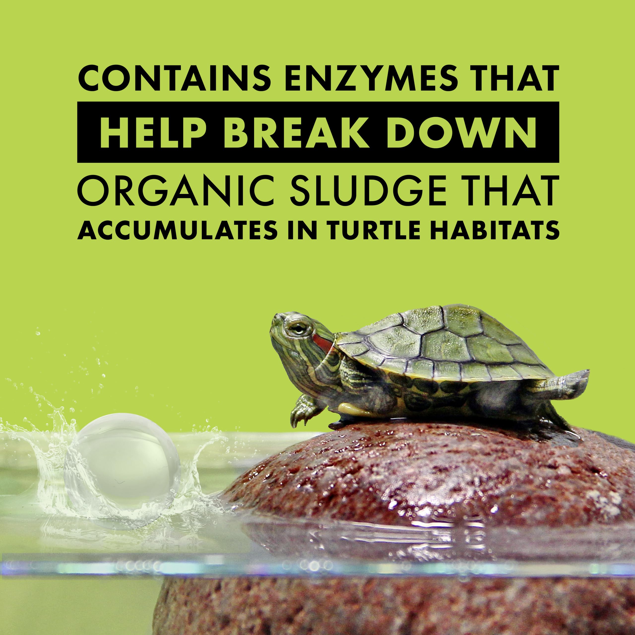 Zilla Turtle PURE balanced-water benefits a healthier aquatic habitat.