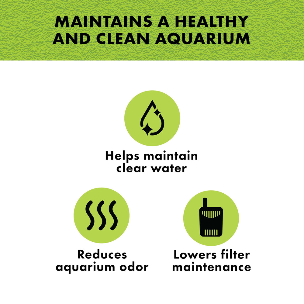 Zilla Turtle PURE sludge-odor reduction keeps turtle tank smelling fresher.