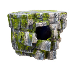 Zilla Vertical Decor Rock Cave lightweight and durable for easy repositioning