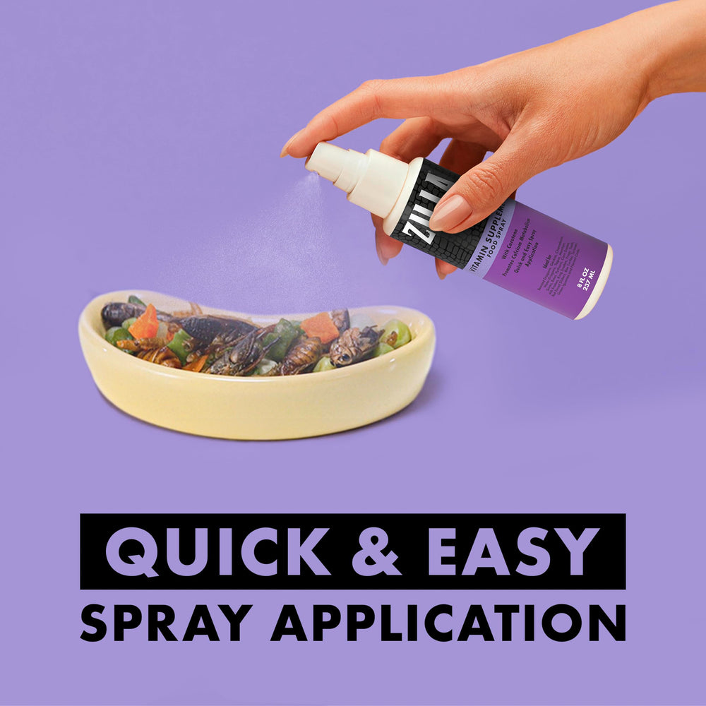 Zilla vitamin supplement calcium metabolism support for reptiles.