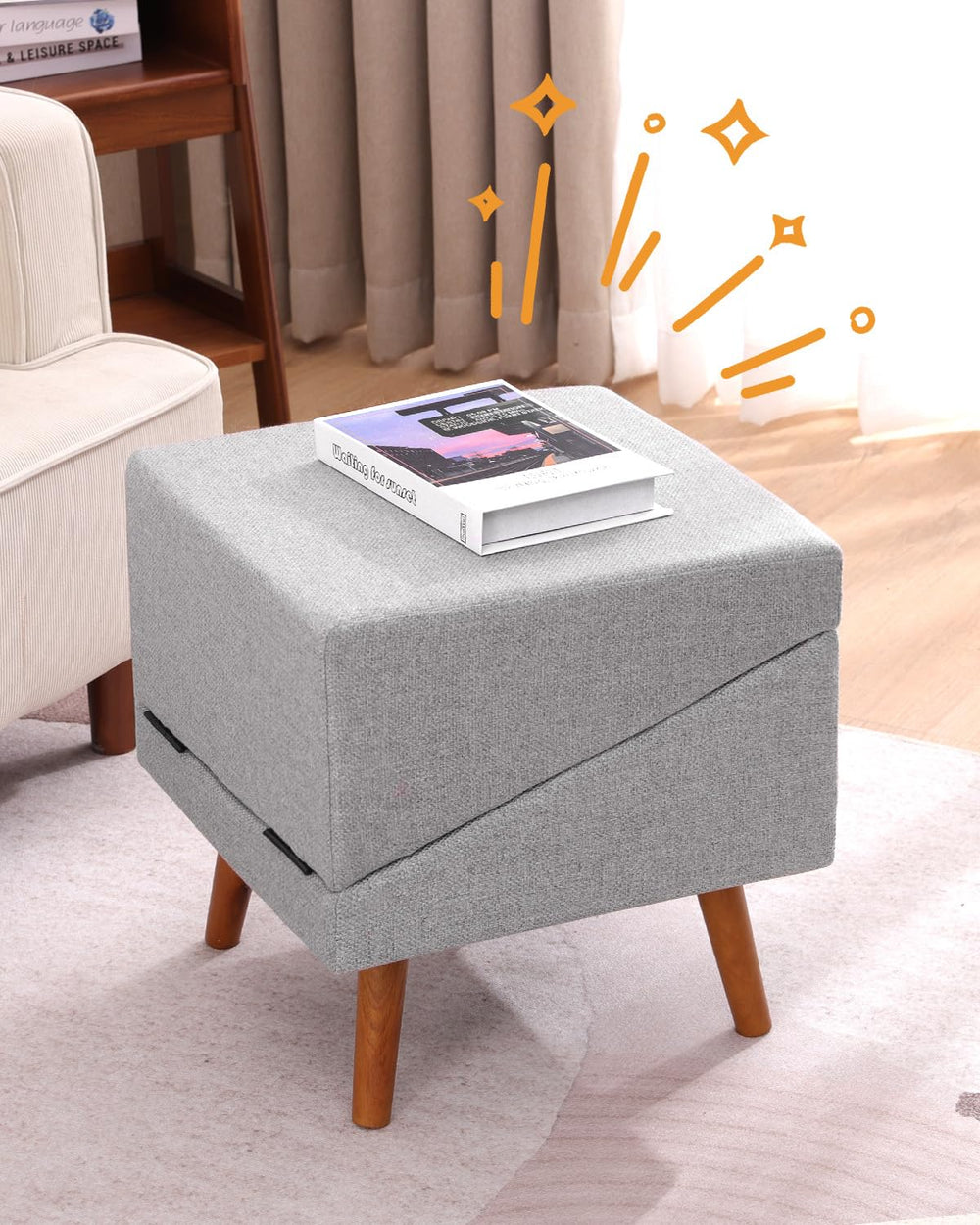 Ziluce dog ramp-wood-design conveys sturdy construction and stylish, home-friendly appeal.