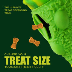 Zimoric Tough Dog Chew Toy textured-grooves aid surface cleaning during chewing