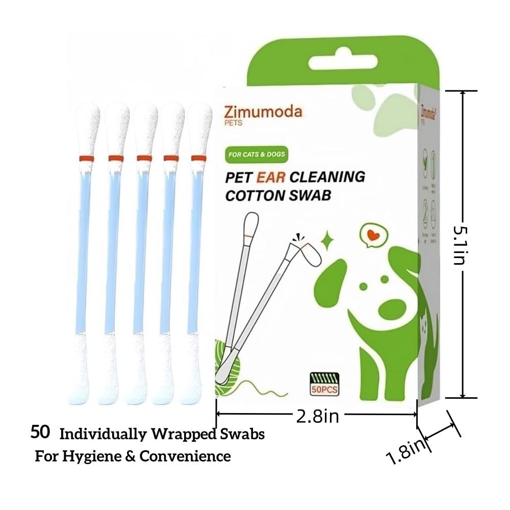 Zimumoda natural essential oil infused swabs for ear care