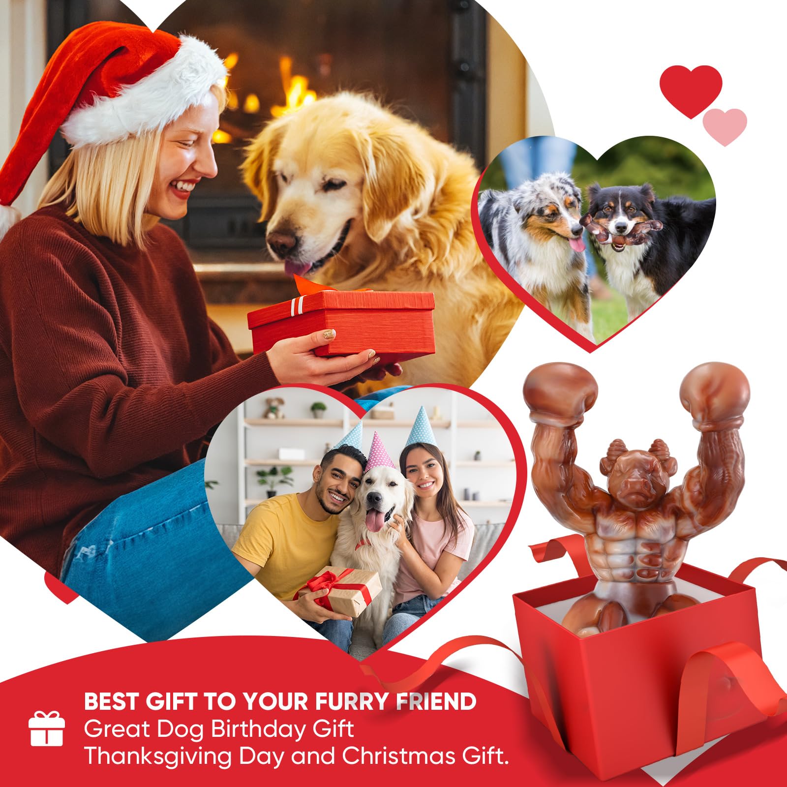 Zinbo toy suitable for small to large dogs during play