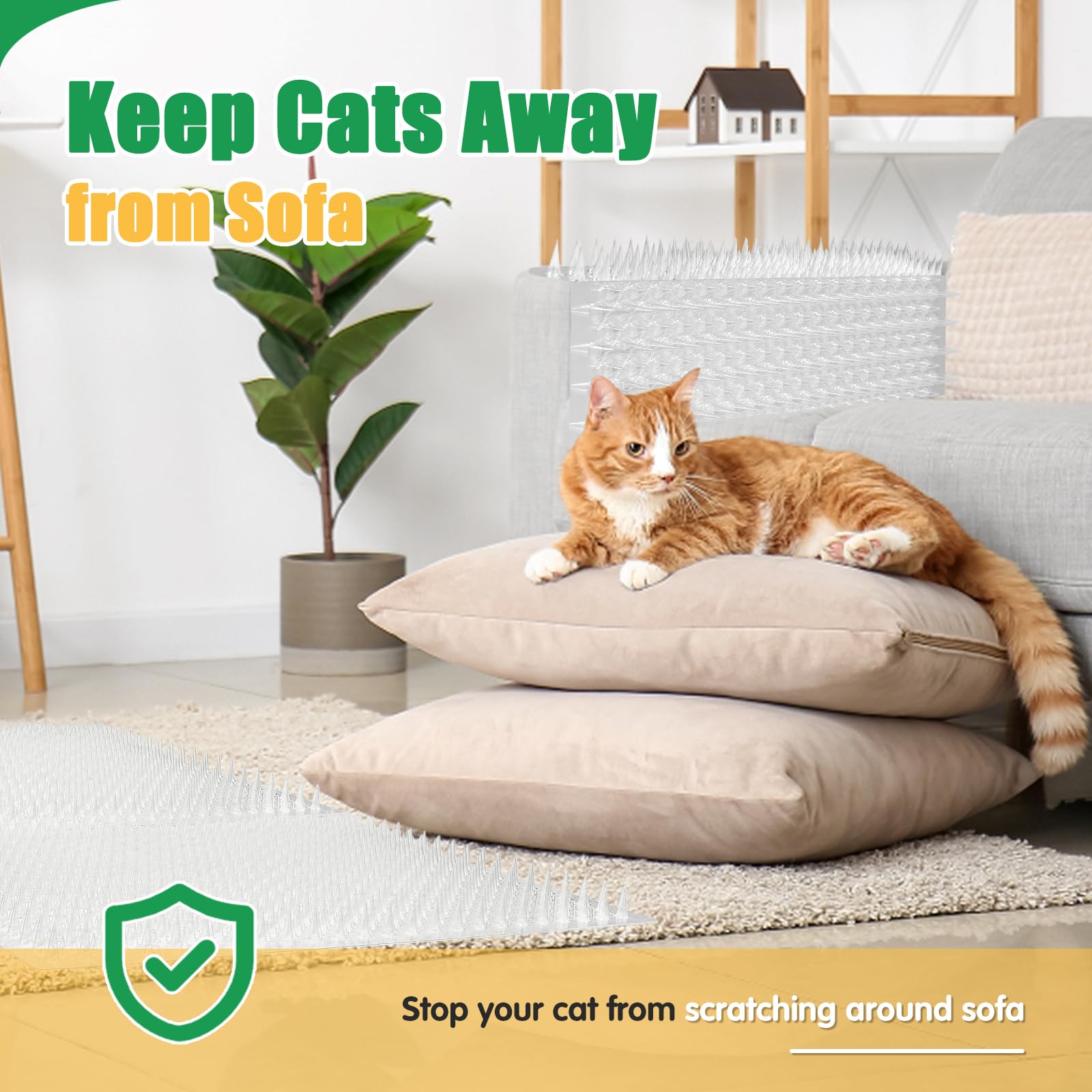 Zipcase scat mat 13x16-inch-panels shows modular eight-panel design for flexible coverage.