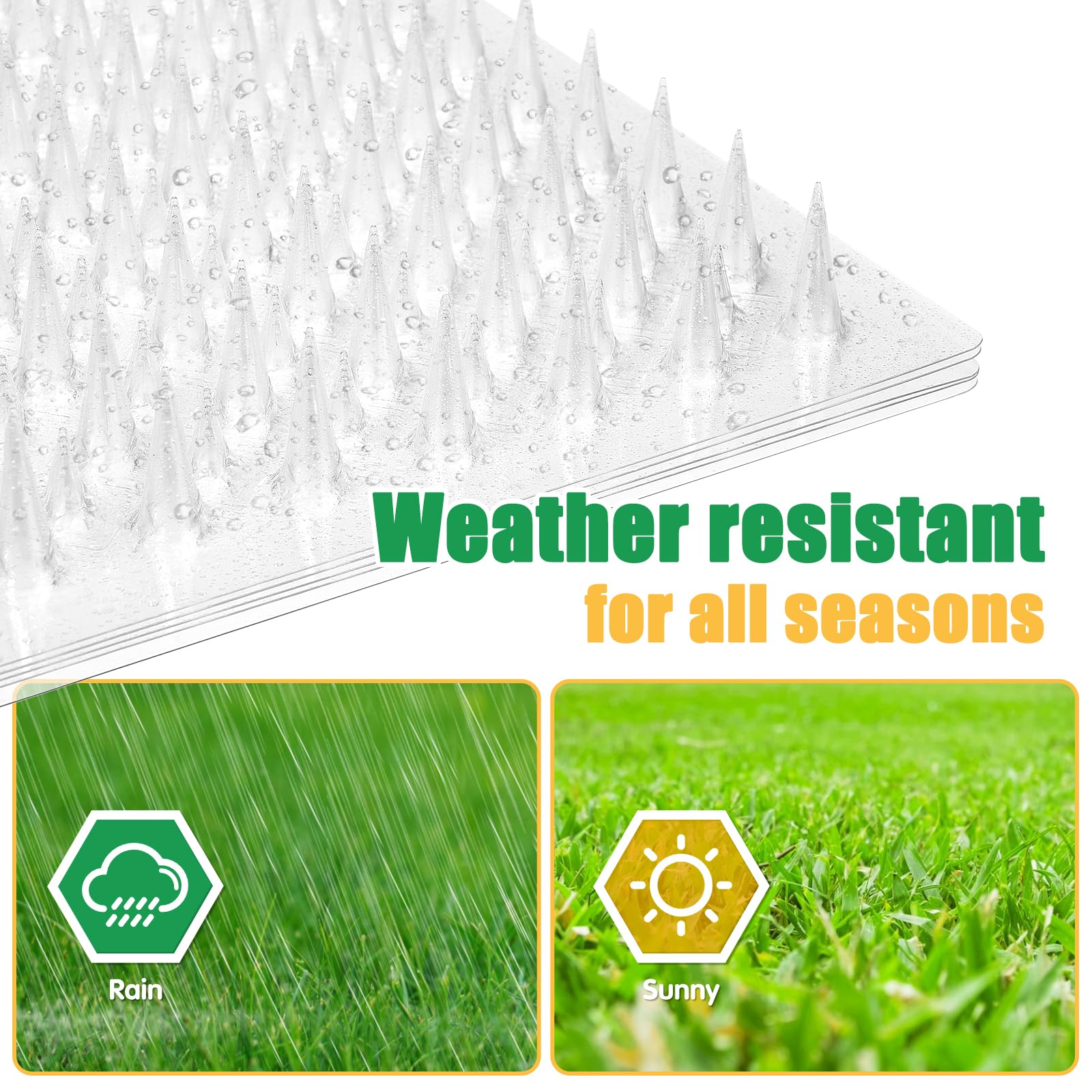 Zipcase scat mat humane-deterrent-surface communicates a safe deterrence without harm.