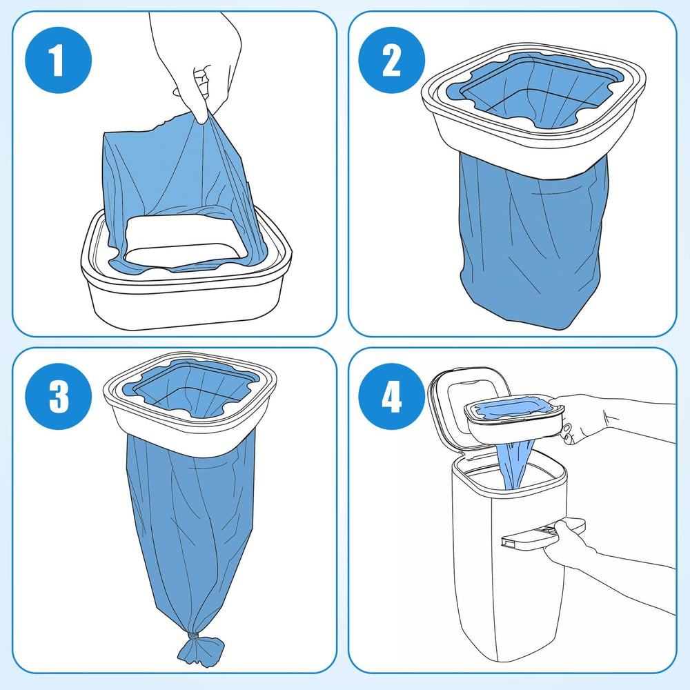Zippland pack of 12 cassettes provides ample refills for routine changes.