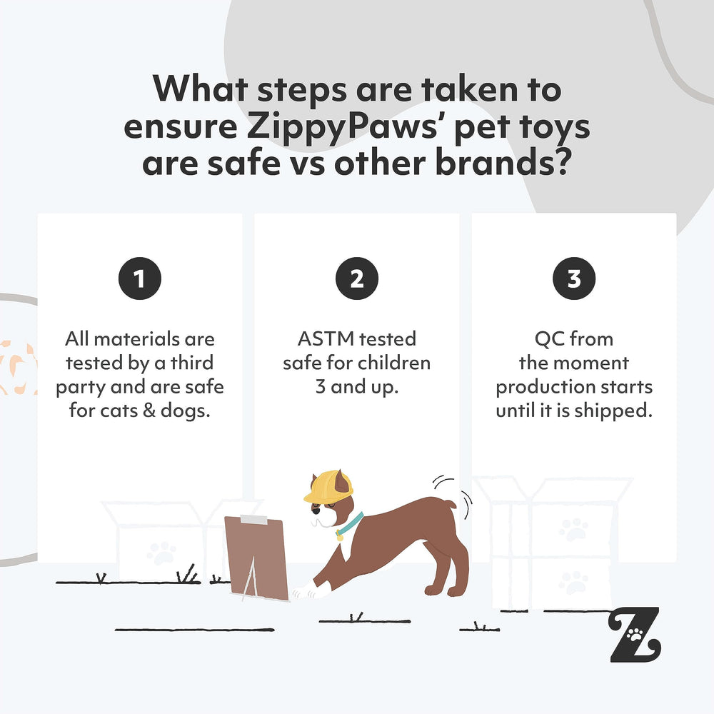 ZippyPaws Burrow packaging-included invites easy gifting and setup.