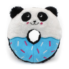 ZippyPaws Donutz Buddies panda donut toy for interactive hide-and-seek play