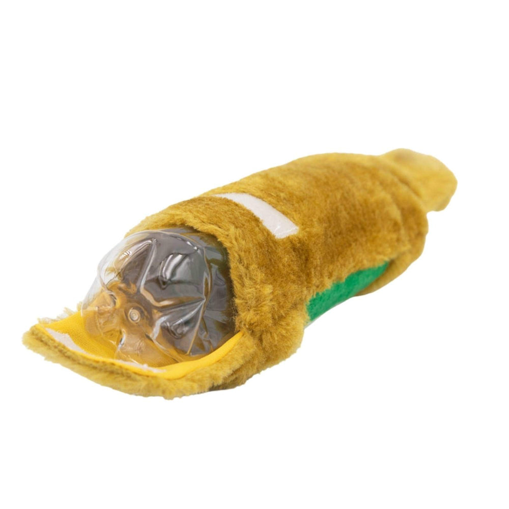 ZippyPaws Happy Hour toy accommodates both large and small dogs with versatile size.