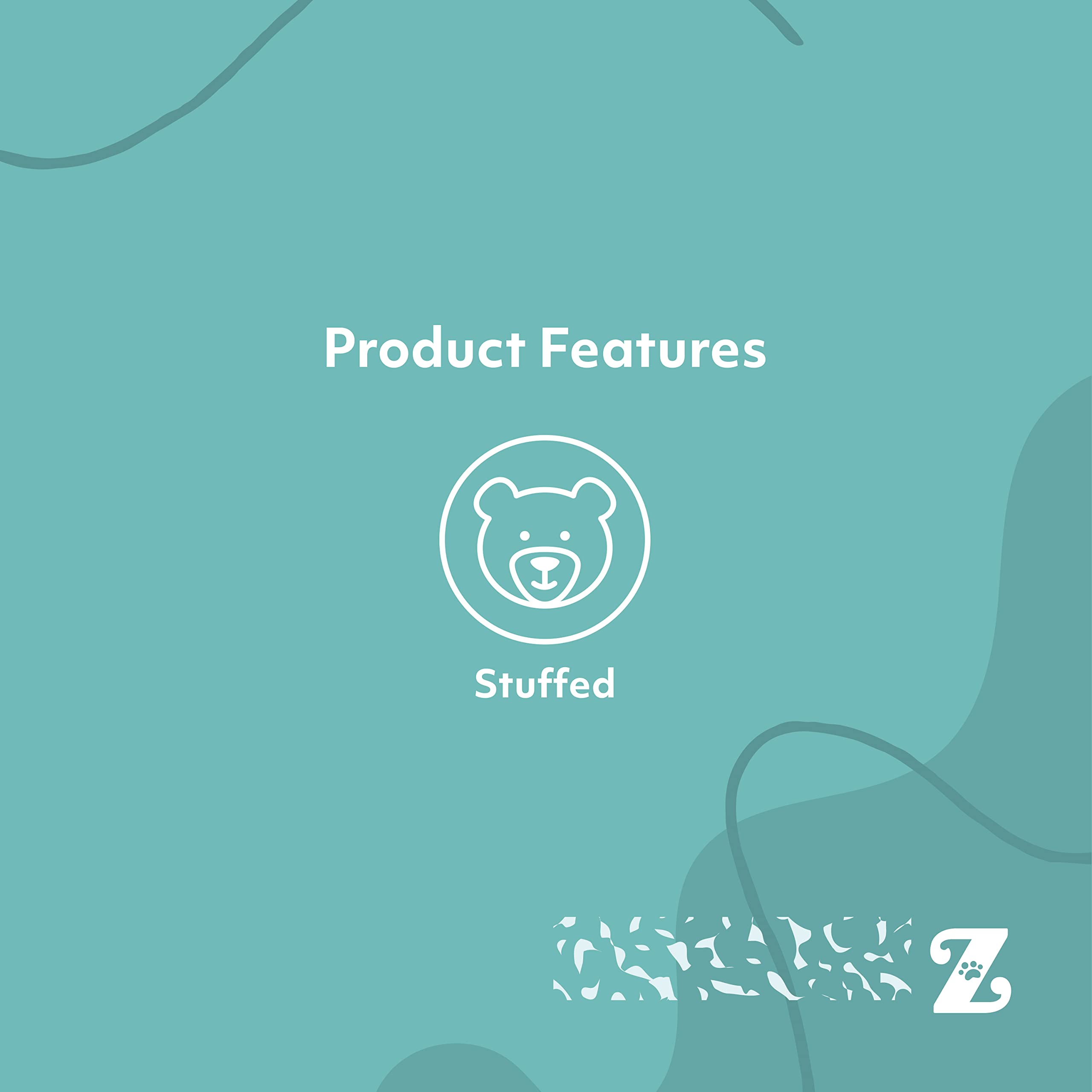 ZippyPaws Jigglerz Killer Whale durable fabric withstands enthusiastic chewing and tossing