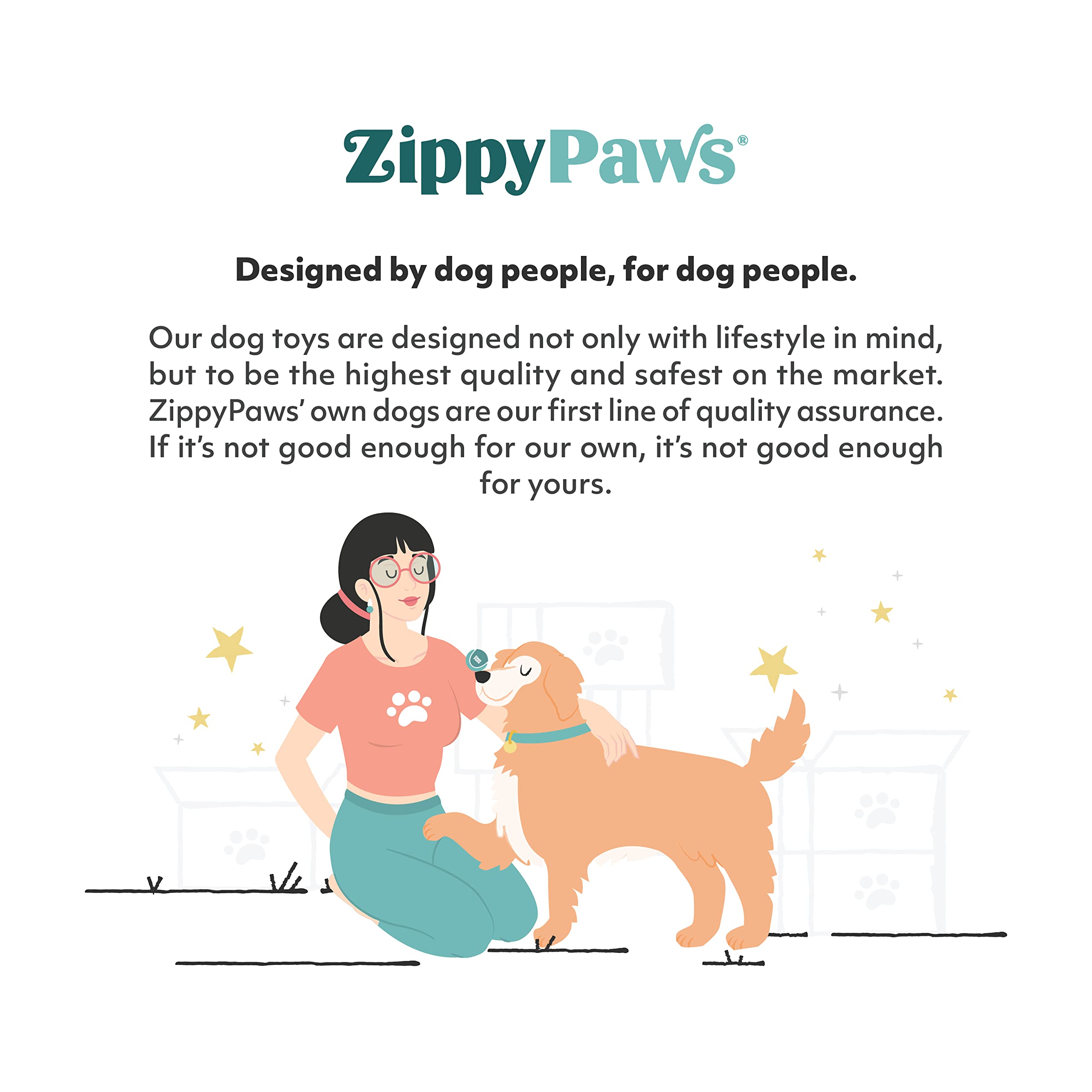 ZippyPaws Latex Donutz medium-dog play-ready donut toy