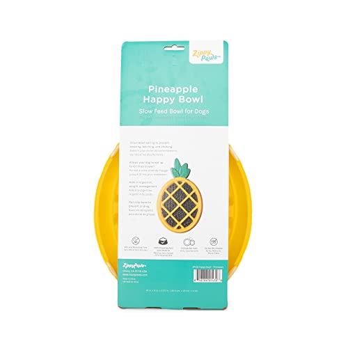 ZippyPaws Happy Bowl non-slip-base prevents spills during lively dinners
