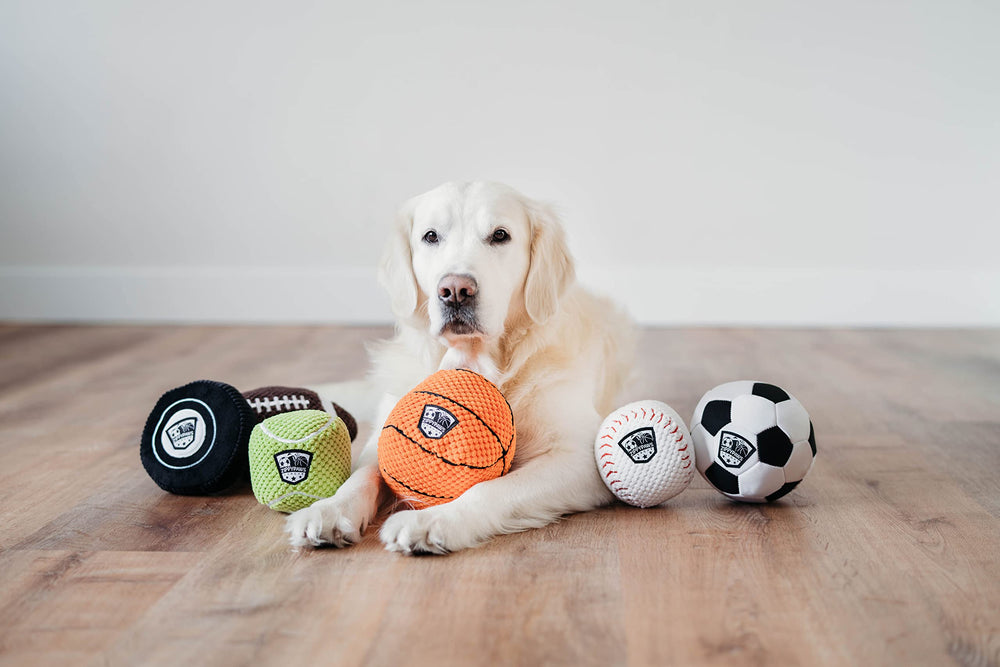 ZippyPaws SportsBallz safe cuddly materials for cozy snuggling