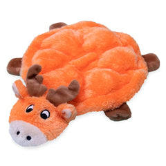ZippyPaws Squeakie Crawler Moody, alce, diseño para juego interactivo sin relleno