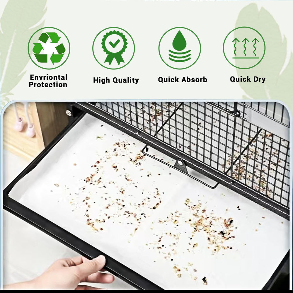 ZIQON bird cage liner papers non-woven fabric natural and odorless