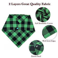 ZIRVYIR dog bandana is machine washable for easy cleanup after outdoor play