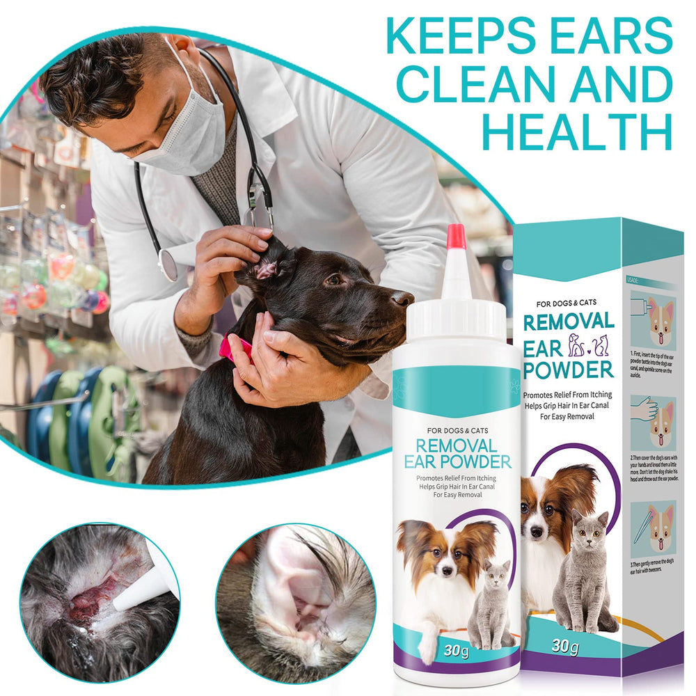 ZIXAOK dog ear cleaner powder premium care for your family member.