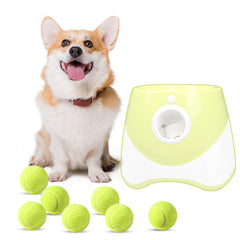 ZIYIZE mini tennis balls close-up of bright colors for better visibility during fetch.