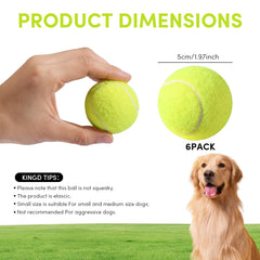 ZIYIZE mini tennis balls close-up of durable materials for long-lasting dog games.
