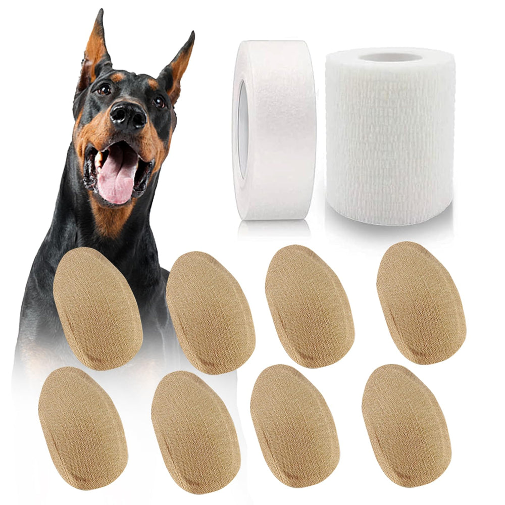 Ziyue doberman ear-posting kit assembly shows gentle components for comfortable setup