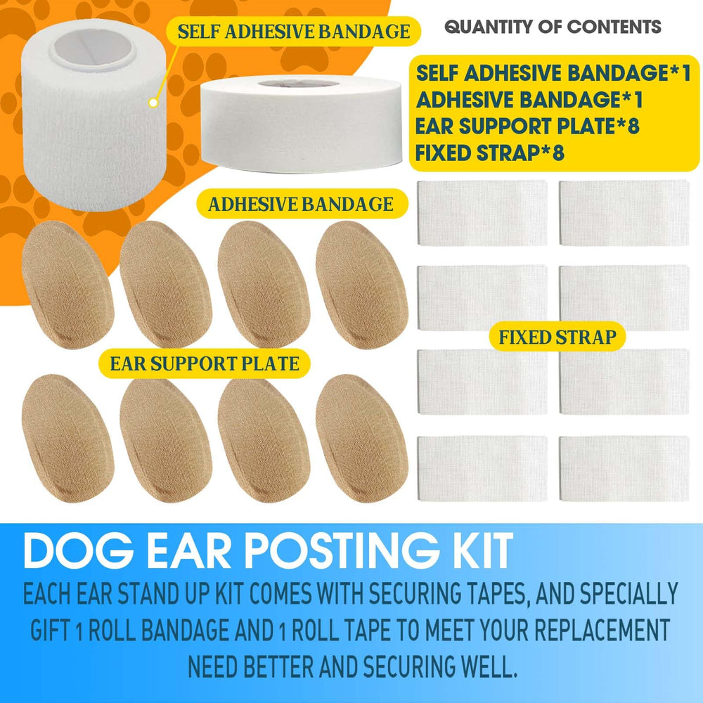 Ziyue doberman ear-posting kit with tape rolls included supports secure, easy application
