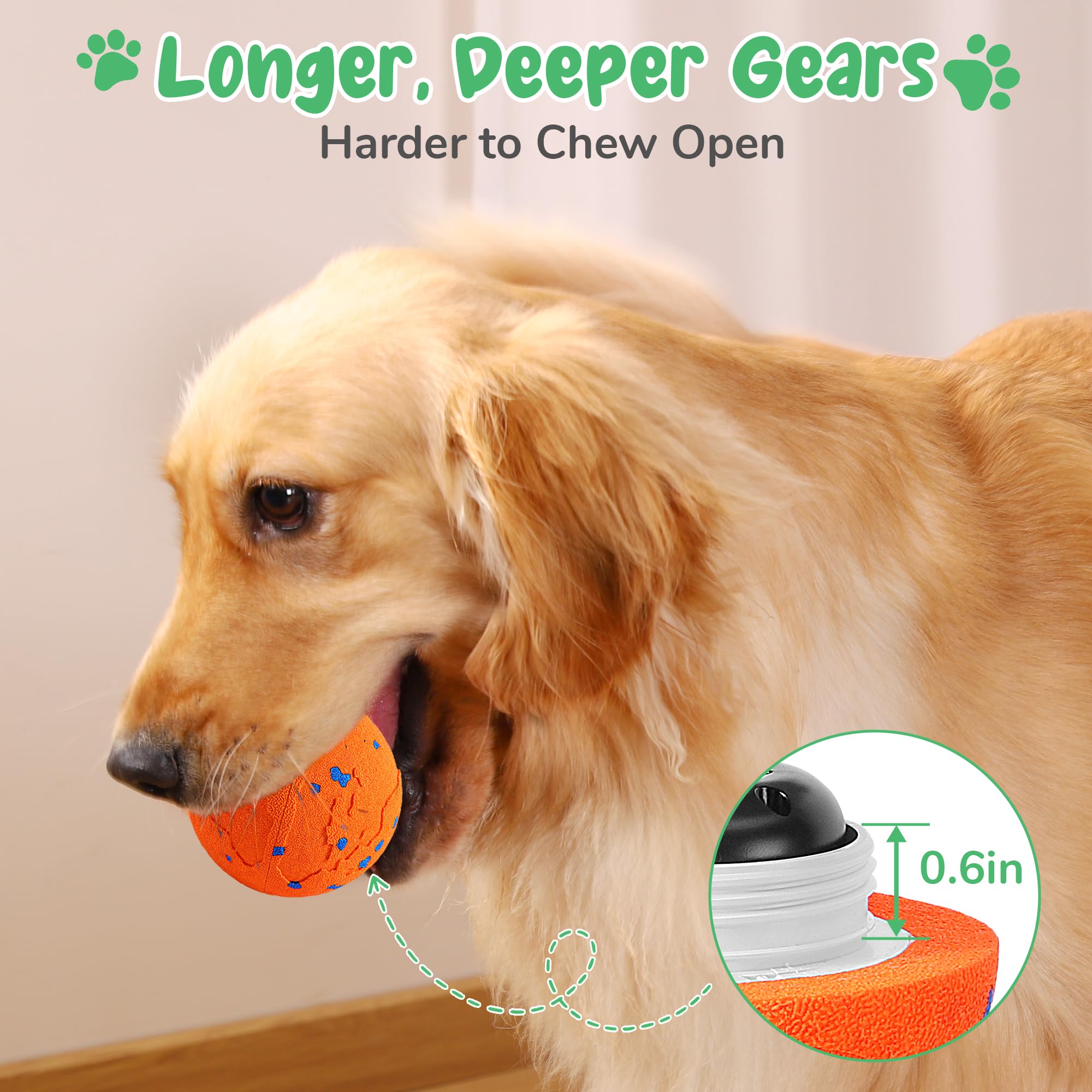 Zizimoko E-TPU shell on dog toy offers durability and gentle teeth contact