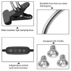 ZJNBMTFY cycle timer reptile light automates day and night cycles.