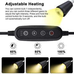 ZJNBMTFY turtle heat lamp cycle timer supports day-night rhythm
