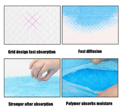 ZJYXJK leak-proof pad edge design helps prevent spills.