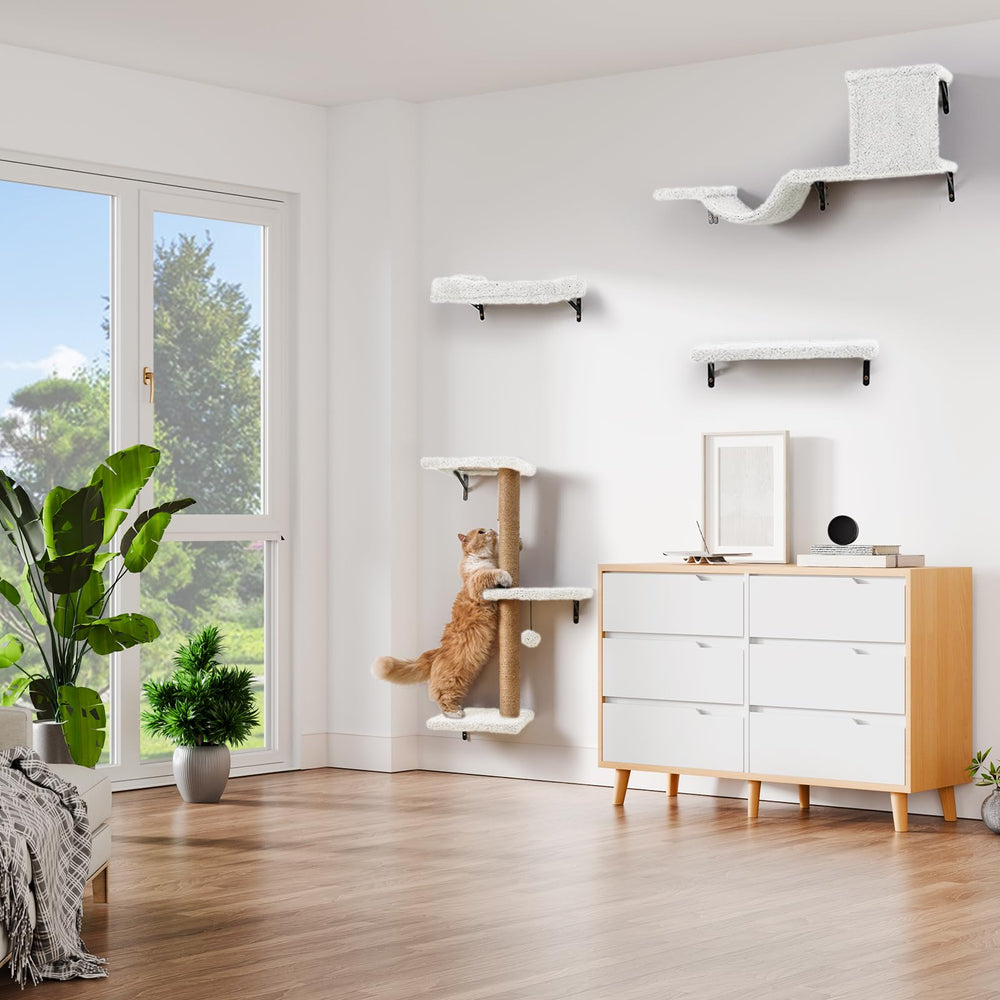 ZLAFM scratching board segment provides paw-scratching while protecting furniture