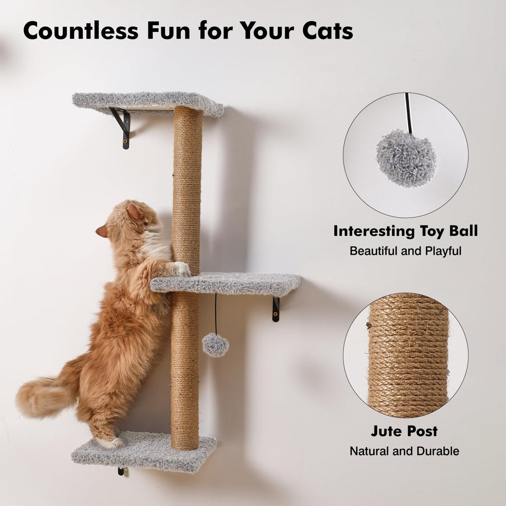 ZLAFM space-saving-vertical-design shows how wall-mounted shelves reclaim floor space.