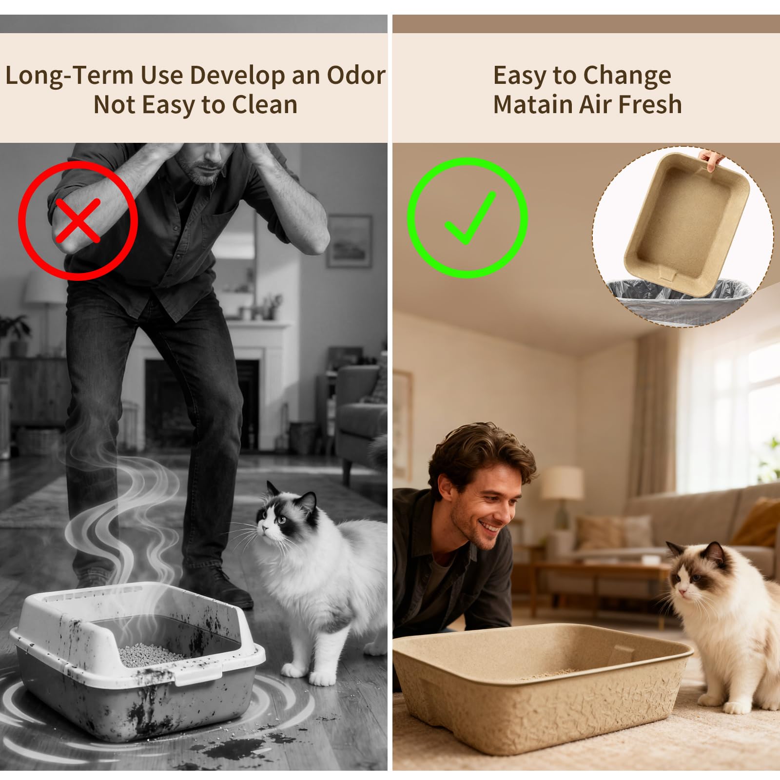 Zmpkhba multi-pet compatible solution fits cats, rabbits, and small animals