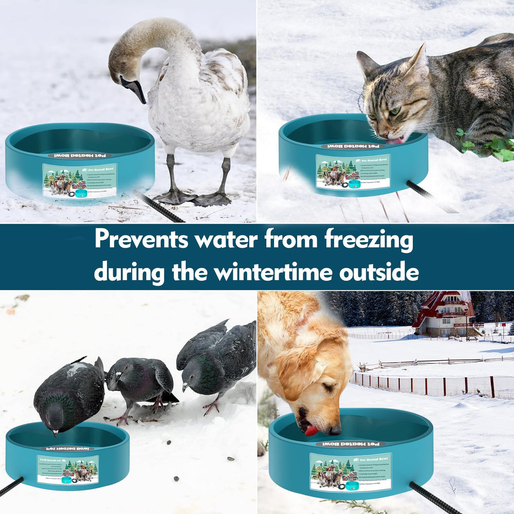 ZNOFAN 96oz capacity supports multiple pets with less refilling